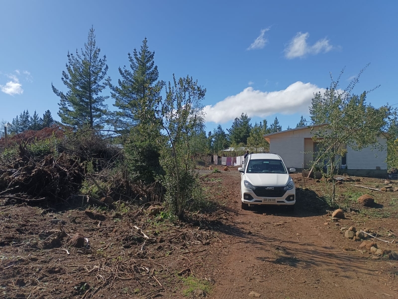 Parcela y casa en parral